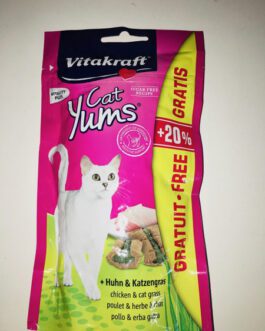 * Vitakraft cat Yums pollo e erba gatta 40 gr