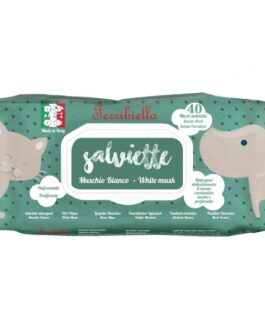 Ferribiella salviettine
"muschio bianco"
40 maxi salviette
senza alcol e parabeni