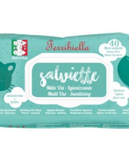 Ferribiella salviettine
"mille usi igienizzanti"
40 maxi salviette
senza alcol e parabeni