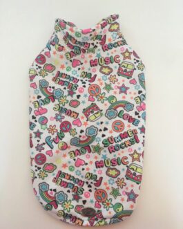 Felpa stampa "music fun love summer" Trilly tutti Brilli