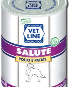Mangime umido Salute pollo con patate 400 gr Vet Line