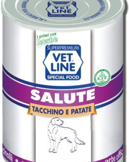 Mangime umido Salute tacchino con patate 400 gr Vet Line