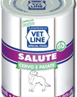 Mangime umido Salute cervo con patate 400 gr Vet Line