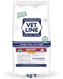 Vet Line Adulti Bufalo Taglia piccola 
3 Kg