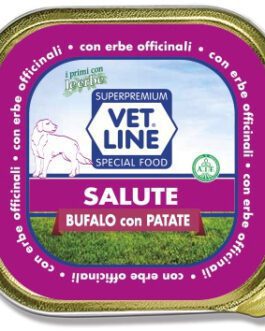 Mangime umido Salute bufalo con patate 150 gr VetLine