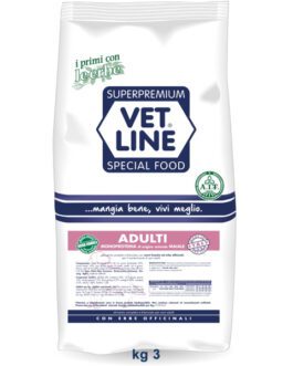 Vet Line Adulti Monoproteico Maiale 3  Kg