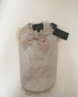 Canotta per Chiuhuahua strass e tulle Trilly tutti Brilli