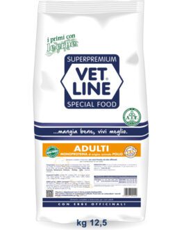 Vet Line Adulti pollo mono proteico All Breeds 12500 g
