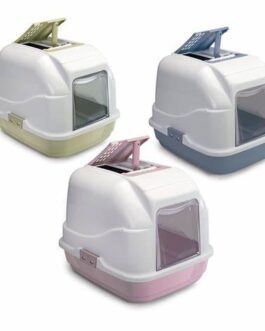 Toilette Easy Cat colori assortitiDimensioni: 50cm x 40cm x 40cm (h)