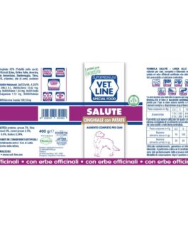 Mangime umido Salute bufalo con patate 400 gr Vet Line
