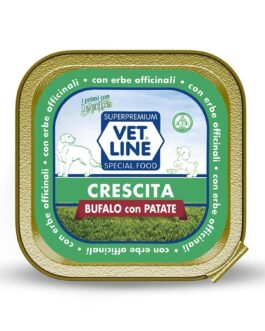 Mangime umido Crescita bufalo
 con patate 150 gr Vet Line