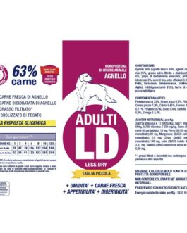 Adulti LD Agnello
Taglia piccola
12 Kg