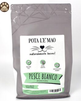 Pota l'&egrave; mao 
pesce bianco con caviale d'aringa
Gatto Adulto Sterilizzato
1,5 kg