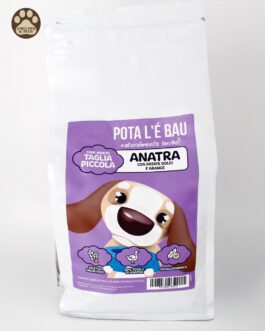 Pota l'&egrave; bau
Anatra con patate dolci e arance.
taglia piccola adulto
2  kg