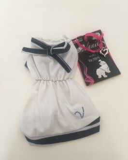 Vestito yatching
linea Vanity
60% poliestere 
35% Cotone 5% Spandex