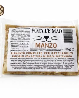 Pota l'&egrave; mao 
busta manzo
85 gr