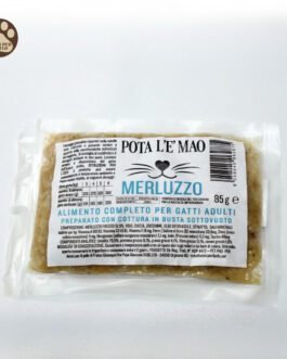 Pota l'&egrave; mao 
busta merluzzo
85 gr