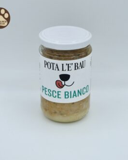 pota l'&egrave; bau
vasetto pesce bianco
250 gr