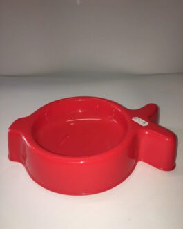 United Pets Ciotola in plastica  design pesce rosso diametro 16 cm