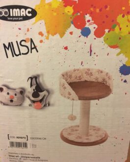 Tiragraffi  Musa con pallina e base per riposo