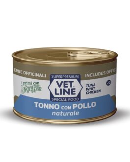 Vet Line Umido Gatto NaturalTonno e Pollo 70 g