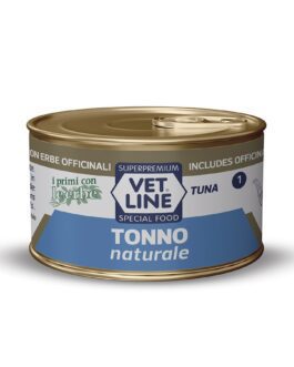 Vet Line Umido Gatto Natural
Tonno
70 gr